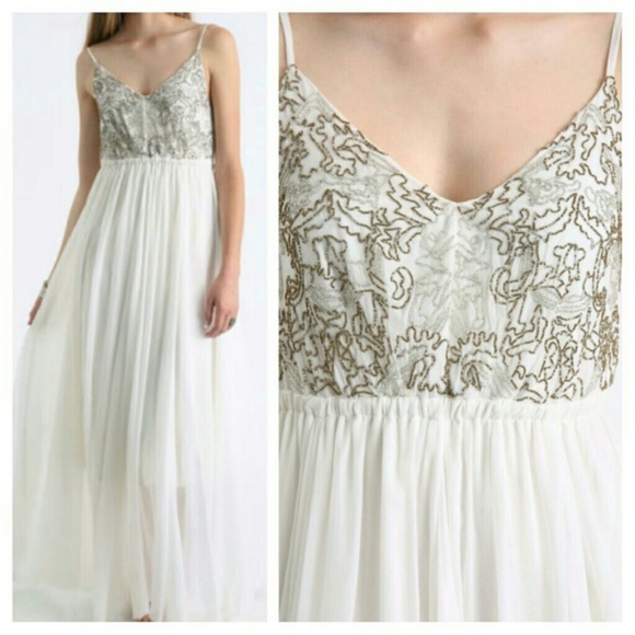 🍒NWT🍒 RAGA BACKLESS MAXI DRESS - Picture 2 of 3